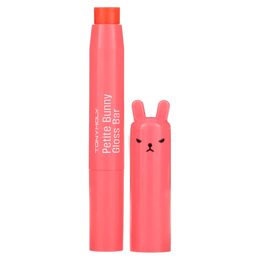 TonyMoly, Petite Bunny Gloss Bar, 06 Juicy Orange, 2 g-image-OPC-PJTX9VB-NEW