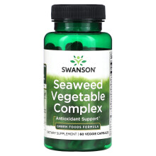 Swanson, Seegemüse-Komplex, 60 Gemüsekapseln