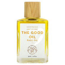 The Organic Skin Co., The Good Oil, Gezichtsolie, Honeysuckle en Turmeric, 1 fl oz (30 ml)