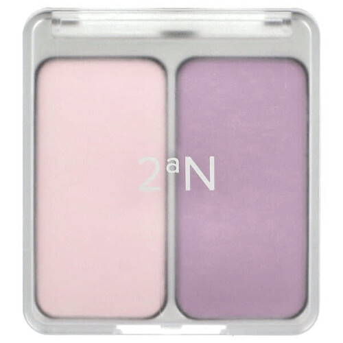 2aN, Dual Cheek, 01 Cotton Candy Violet, 9 g