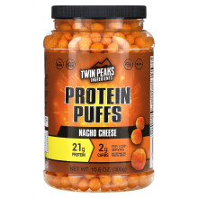Twin Peaks, Protein Puffs, Nacho Käse, 10,6 Unzen (300 g)