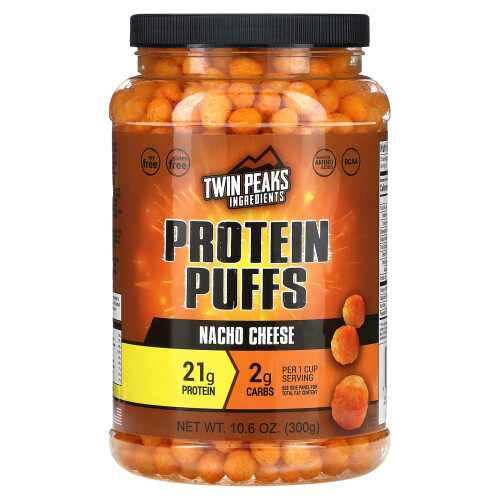 Twin Peaks, Boules de Protéines, Fromage Nacho, 10,6 oz (300 g)