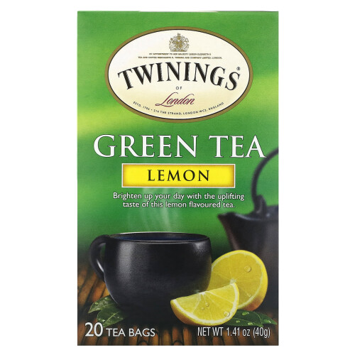 Twinings Twinings, Grüntee, Zitrone, 20 Teebeutel, 1,41 oz (40 g)