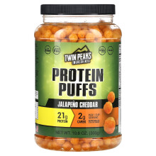 Twin Peaks, Protein Puffs, Jalapeno Cheddar, 10,6 Unzen (300 g)
