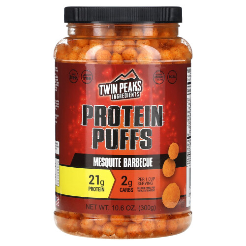 Twin Peaks, Boules de Protéines, Barbecue Mesquite, 10,6 oz (300 g)