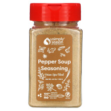 USimplySeason, Mélange d'Épices Artisanal, Assaisonnement pour Soupe au Poivre, 4,8 oz (136 g)