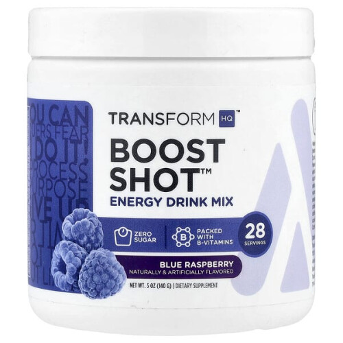Boost Shot, Energy Drink Mix, Blaue Himbeere