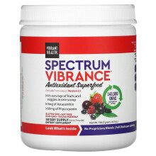 Vibrant Health, Spectrum Vibrance, Antioxidantien Superfood, Version 3.1, 6,5 oz (184,2 g)