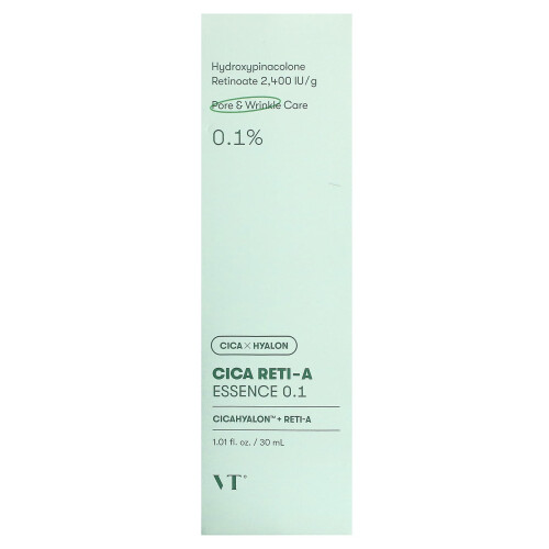 VT Cosmetics, Cica Reti-A Essence 0,1, 1,01 fl oz (30 ml) 2