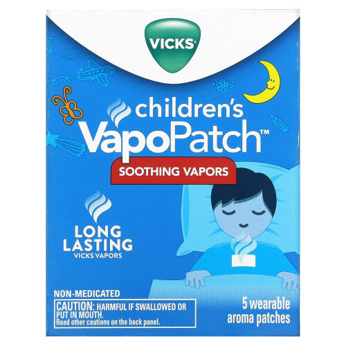 Vicks Vicks, Kinder VapoPatch, 5 tragbare Aroma-Pflaster