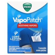 Vicks, VapoPatch, Beruhigende Dämpfe, 5 Tragbare Aroma-Pflaster