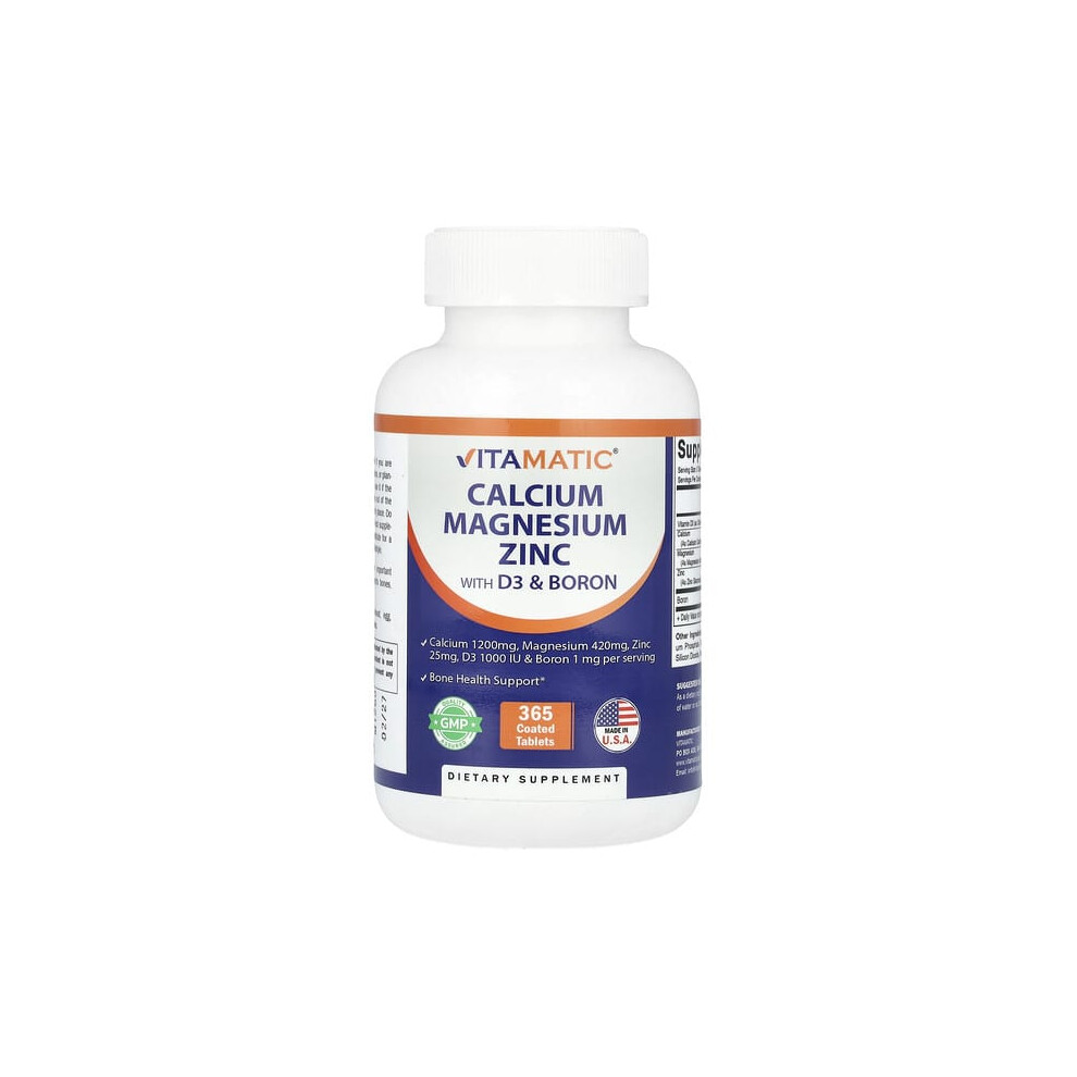 Vitamatic Calcium, Magnesium, Zinc With D3 & Boron