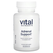 Vital Nutrients, Nebennieren-Unterstützung, 60 Kapseln