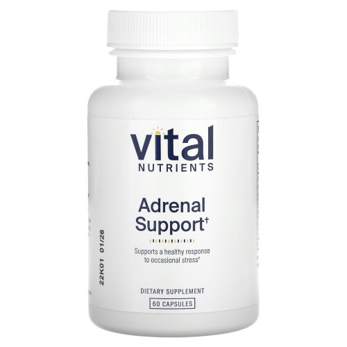 Vital Nutrients Vital Nutrients, Adrenal Support, 60 Capsules
