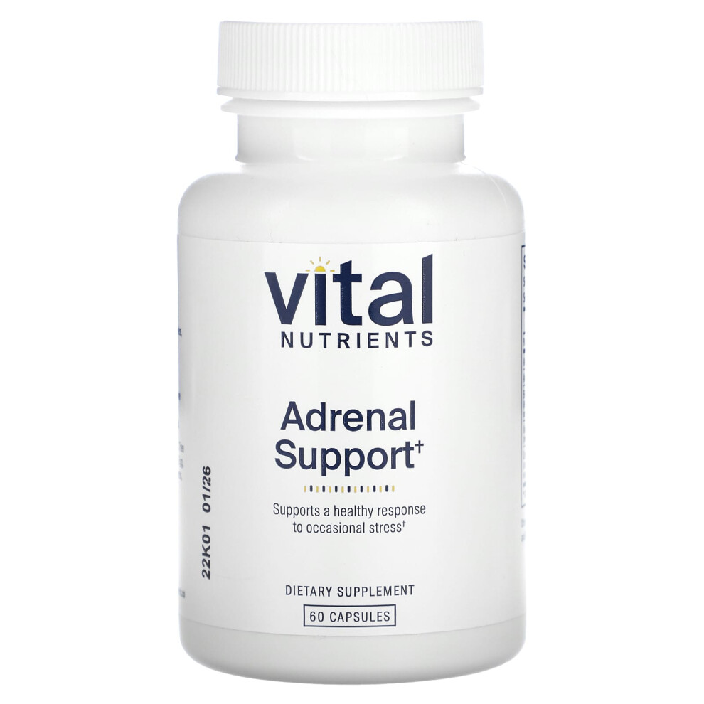 Vital Nutrients , Adrenal Support, 60 Capsules