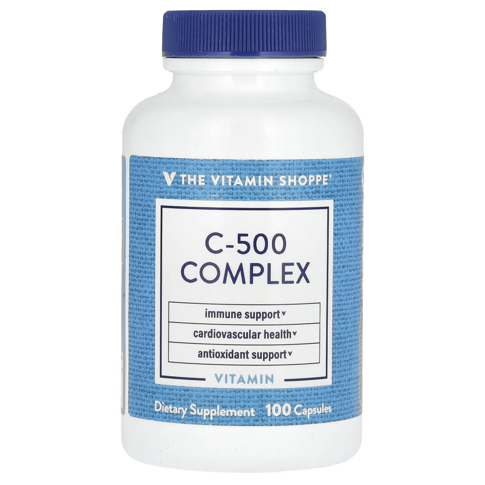 The Vitamin Shoppe , C-500 Complex, 100 Capsules