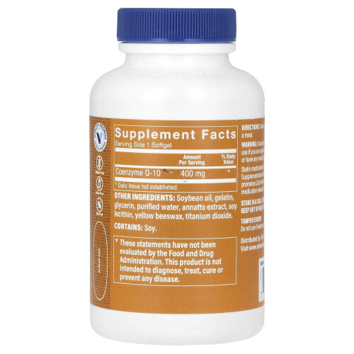 The Vitamin Shoppe, CoQ-10, 400 mg, 60 Softgels 2