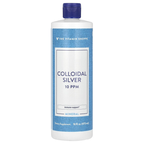 The Vitamin Shoppe, Argent Colloïdal, 10 PPM, 16 fl oz (473 ml)