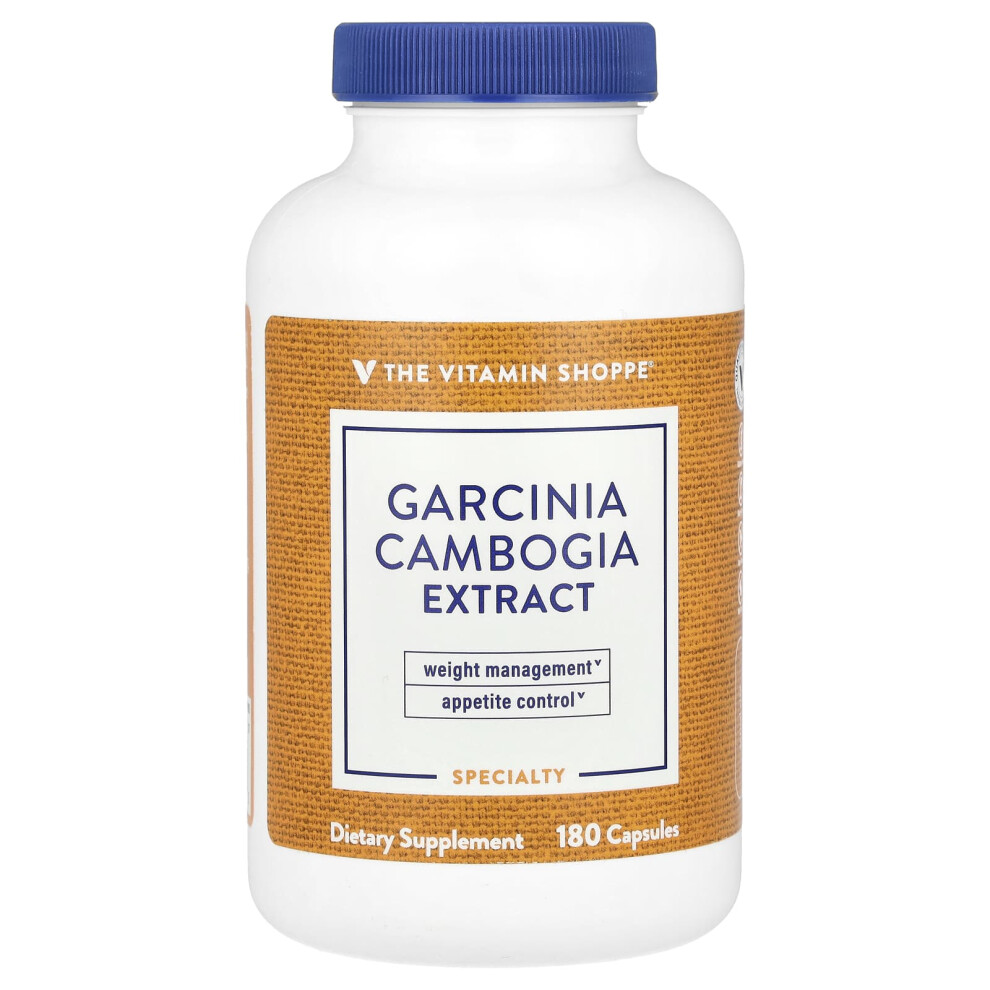 The Vitamin Shoppe , Garcinia Cambogia Extract, 180 Capsules