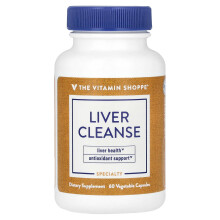 The Vitamin Shoppe, Leber Reinigung, 60 pflanzliche Kapseln