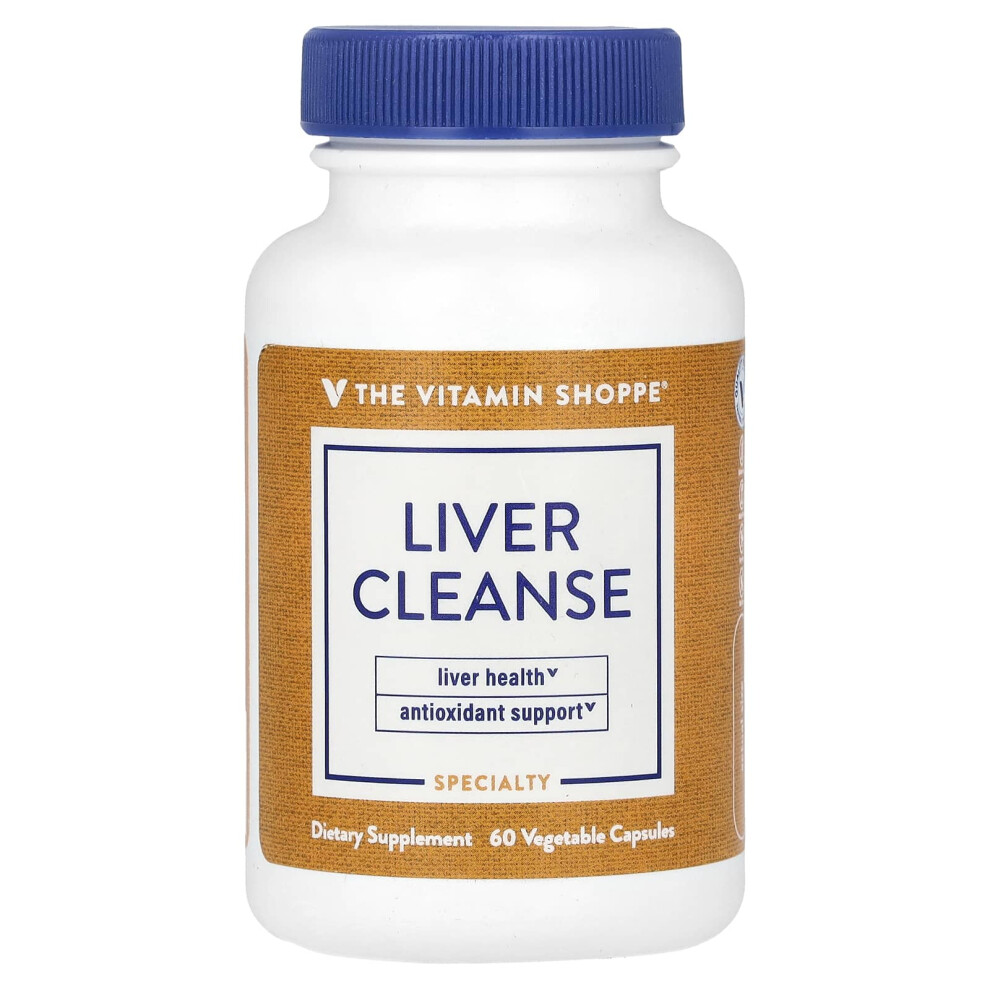 The Vitamin Shoppe , Liver Cleanse, 60 Vegetable Capsules