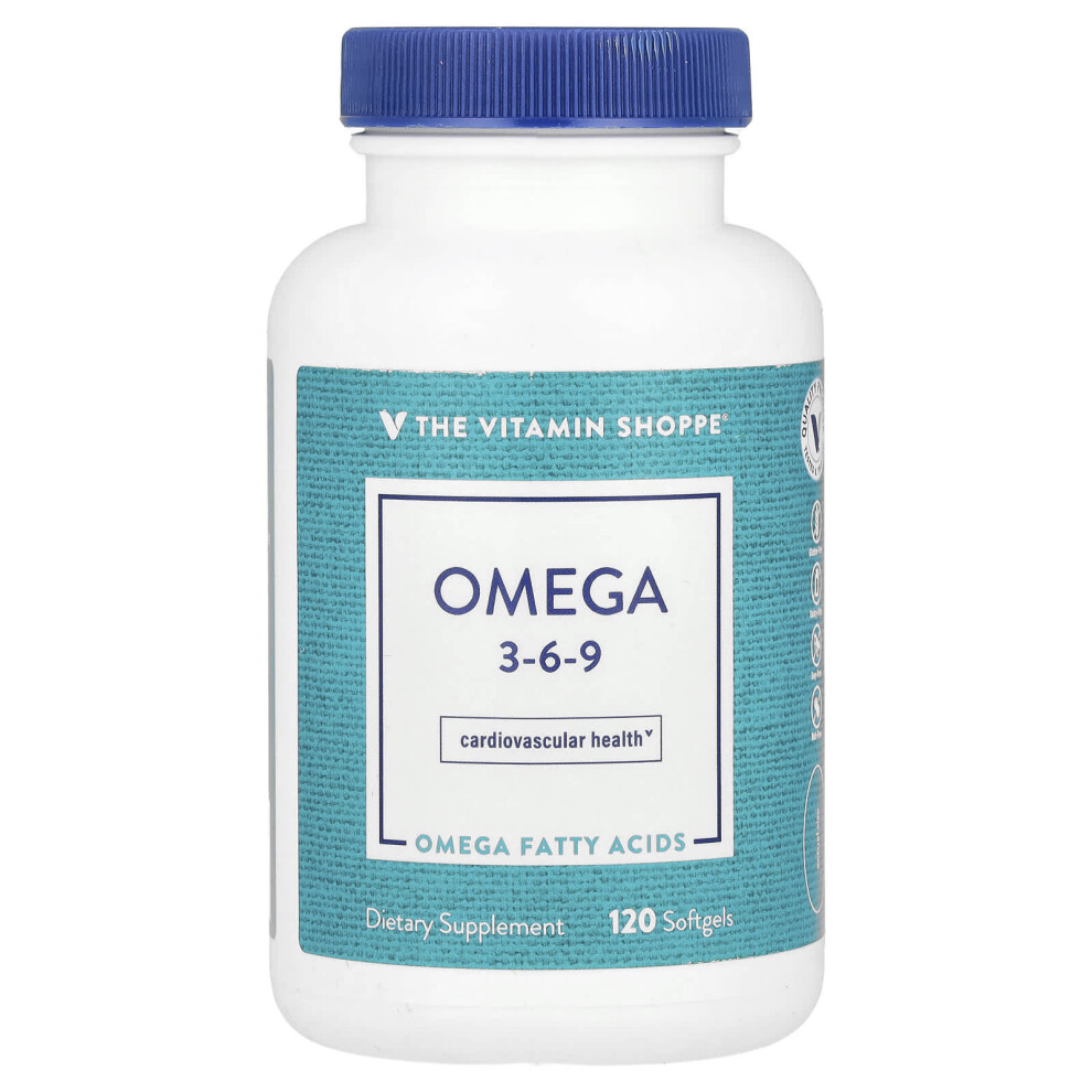 The Vitamin Shoppe , Omega 3-6-9, 120 Softgels