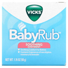 Vicks, Baby Rub, Beruhigende Salbe, 1,76 oz (50 g)