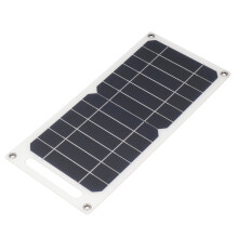 Mini panneau solaire 6 W 300x145x2mm noir USB