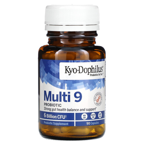 Kyolic, Kyo-Dophilus, Multi 9 Probiotique, 6 Milliards d'UFC, 90 Capsules 2