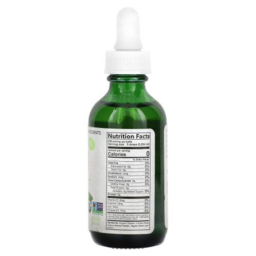 Wisdom Natural, SweetLeaf, Organic Sweet Drops, SteviaClear, 2 fl oz (60 ml) 2