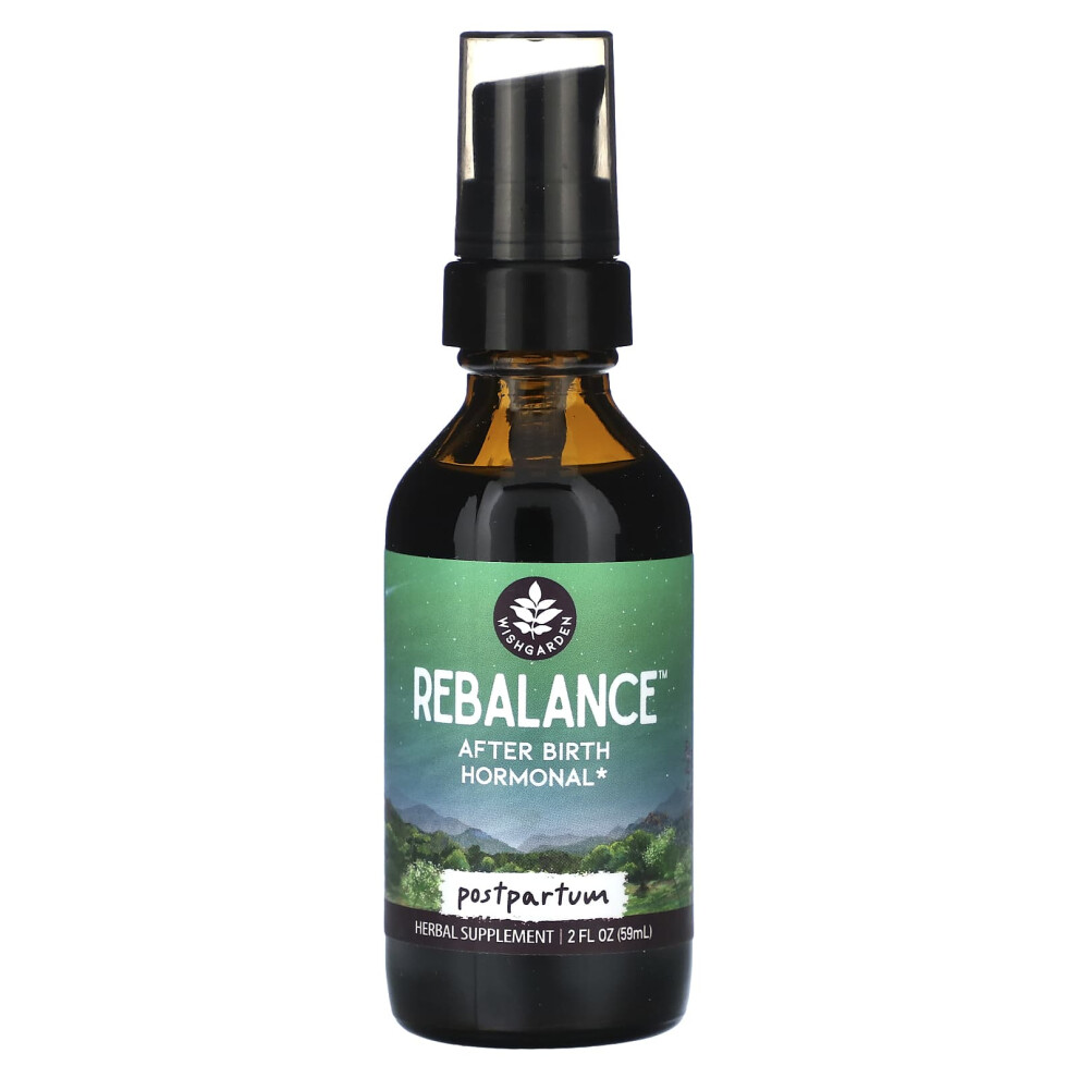 Wishgarden Herbs , Rebalance After Birth Hormonal, 2 Fl Oz (59 Ml)