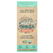 Wiley's Finest, CatchFree Omega, Tropische Mango, 4,23 fl oz (125 ml)