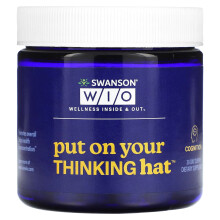Swanson WIO, Put On Your Thinking Hat, 30 Vegetarische Kapseln