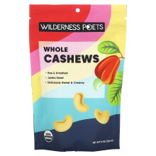 Wilderness Poets, Bio-Ganze Cashewkerne, 8 Unzen (226 g)
