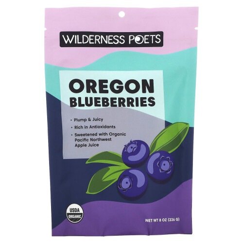 Wilderness Poets, Bio-Oregon-Heidelbeeren, 8 oz (226 g)