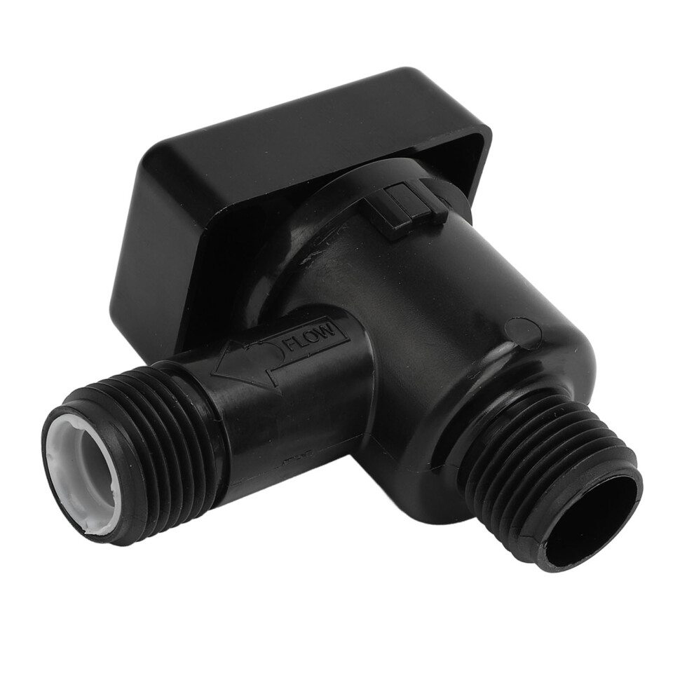 8Â125 Psi Backflow Preventer Valve With 1/2In Npt For Rv Campers Black 4301347971333