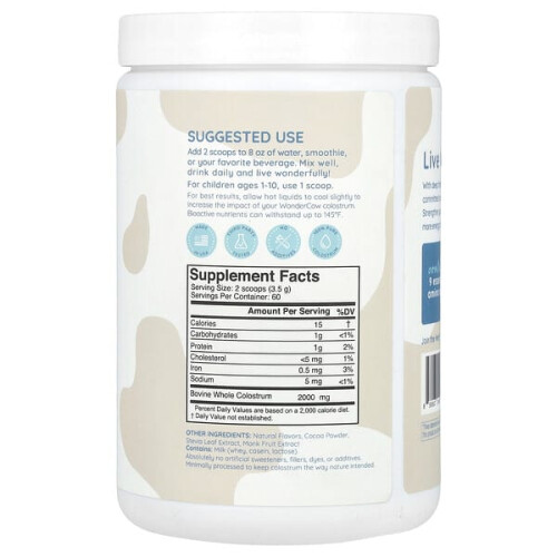 Poudre de Colostrum, Chocolat 2