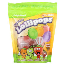Xyloburst, Zuckerfreie Lutscher mit Xylitol, Verschiedene Geschmacksrichtungen, 50 Lutscher, 14,1 oz