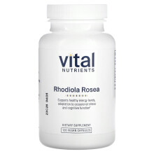 Vital Nutrients, Rhodiola Rosea, 120 Vegane Kapseln