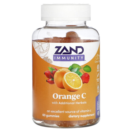 Zand, Immunität, Orange C Gummis, 60 Gummis