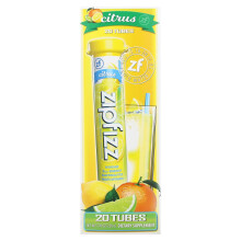 Zipfizz, Energy Drink Mix, Zitrus, 20 Tuben, je 0,39 oz (11 g)