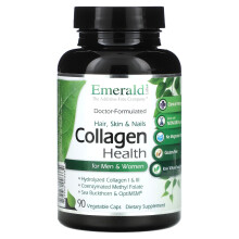 Emerald Laboratories, Santé du Collagène pour Hommes et Femmes, 90 Gélules Végétales