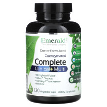 Emerald Laboratories, Multi Clinique Complet + Coenzymé, 120 Gélules Végétales