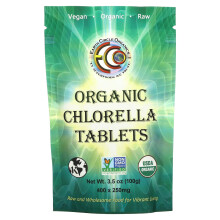 Earth Circle Organics, Bio-Chlorella-Tabletten, 400 mg, 400 Tabletten, 3,5 Unzen (100 g) (62,5 mg pro Tablette)