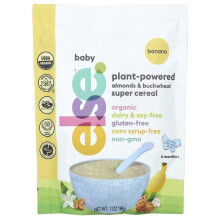 Baby, Pflanzlich-Power Mandeln & Buchweizen Super-Müsli, 6 Monate+, Banane