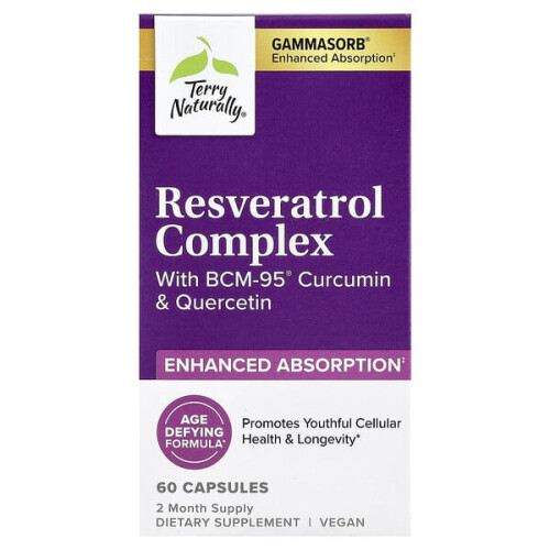 Resveratrol Komplex mit BCM-95 Curcumin & Quercetin
