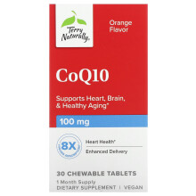 Terry Naturally, CoQ10, Orange, 100 mg, 30 Kautabletten