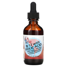 World Organic, B-12 mit Folsäure, 2 fl oz (59 ml)