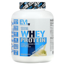 EVLution Nutrition, 100% Molkenprotein, Vanilleeis, 5 Pfund (2,268 kg)