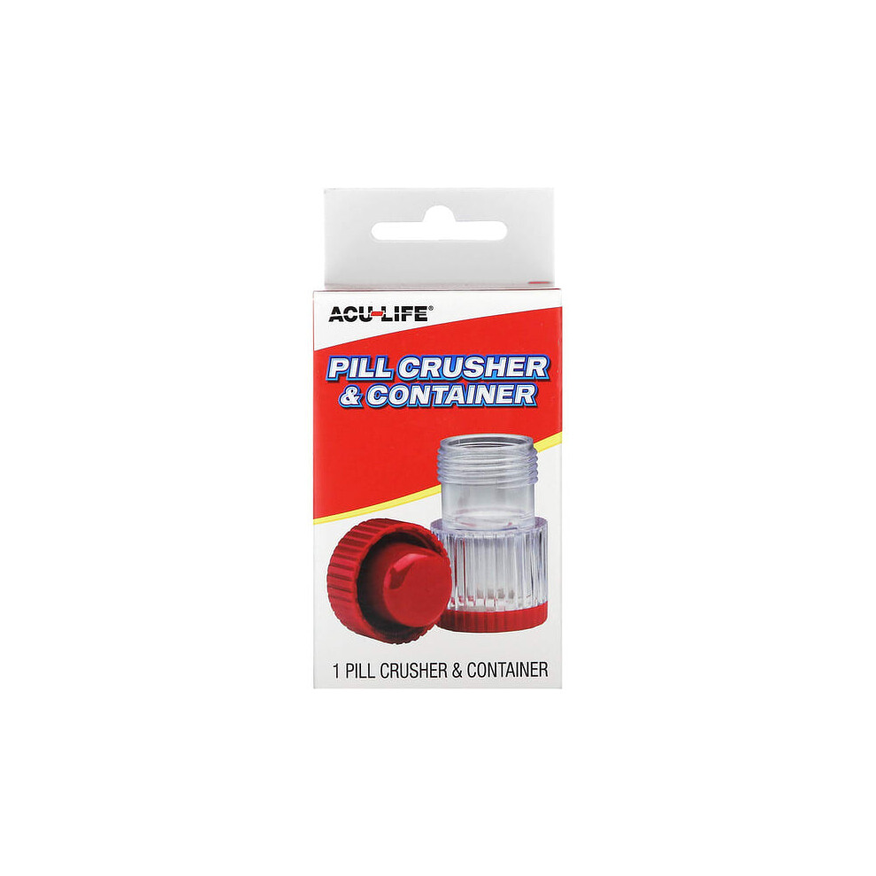 Ezy Dose Pill Crusher & Container